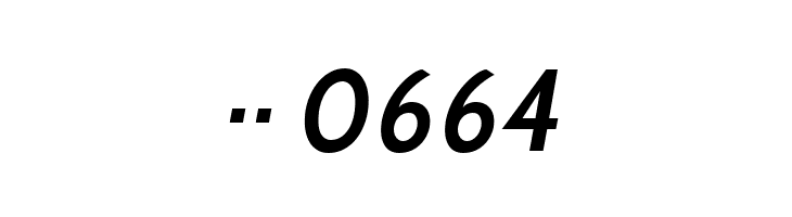 Cabin SemiBold Italic  Скачать бесплатные шрифты