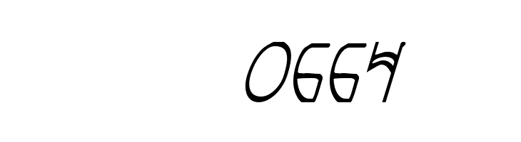 Coyote Deco CondItal  Скачать бесплатные шрифты