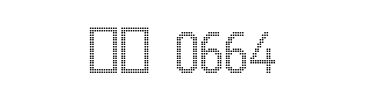 24 LED  Скачать бесплатные шрифты