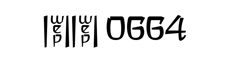 a Asian Hiro  Скачать бесплатные шрифты
