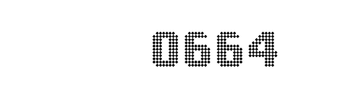BigSquareDots  Скачать бесплатные шрифты