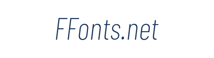 Barlow Condensed ExtraLight Italic font — Lorem ipsum body text preview