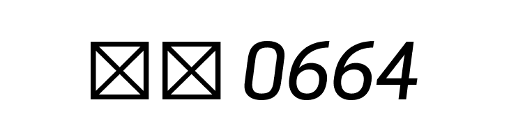 Tanohe Sans Medium Italic  Скачать бесплатные шрифты