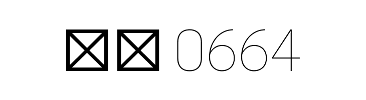 Tanohe Sans Thin  Скачать бесплатные шрифты