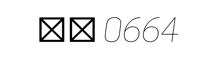 Tanohe Sans Thin Italic  Скачать бесплатные шрифты