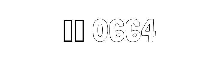 Londrina Outline Regular  Скачать бесплатные шрифты