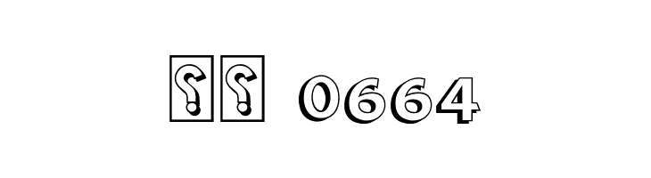 H K Nipponika  Скачать бесплатные шрифты