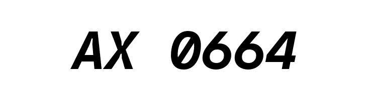 TT Interphases Pro Mono Trl Bold Italic  Скачать бесплатные шрифты