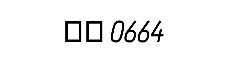 ZF2334 Squarish Regular Italic  Скачать бесплатные шрифты