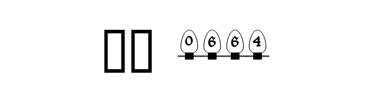 Christmas Lights Indoor  Скачать бесплатные шрифты