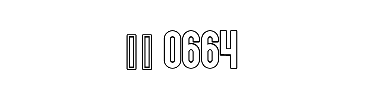 Elbaris Outline  Скачать бесплатные шрифты