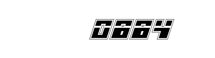 Micronian Laser Academy Italic  Скачать бесплатные шрифты