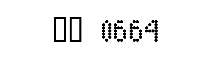 Dot Matrix  Скачать бесплатные шрифты