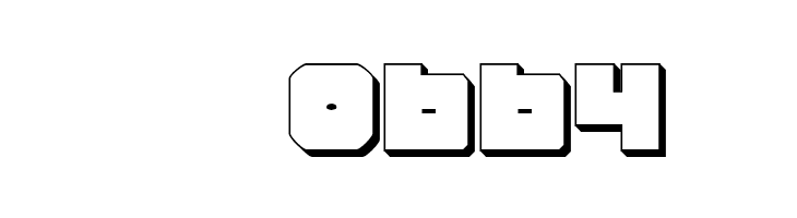 Lobo Tommy 3D  Скачать бесплатные шрифты