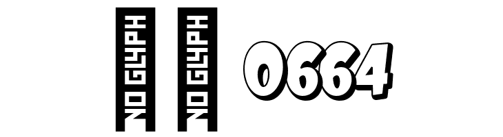 Komigo 3D Regular  Скачать бесплатные шрифты