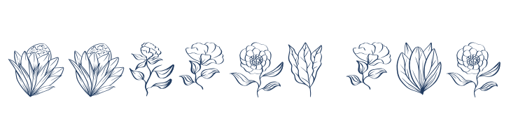 Floriella font — Lorem ipsum body text preview