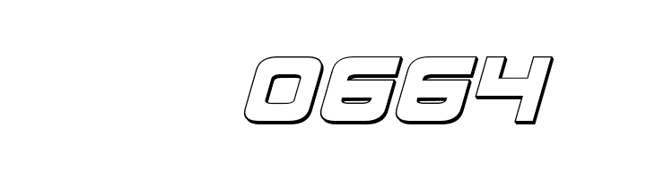 Direktor 3D Italic  Скачать бесплатные шрифты