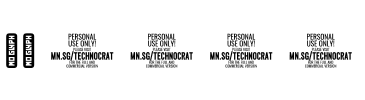 Round Technocrat PERSONAL Light  Скачать бесплатные шрифты