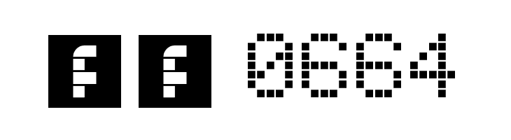 LCDDot Regular  Скачать бесплатные шрифты