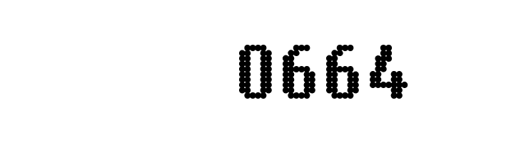 14 LED Phattt Heavy  Скачать бесплатные шрифты