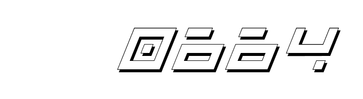 Rocket Type Shadow Italic  Скачать бесплатные шрифты