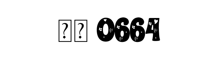 CHUNKY HEART DECORATIVE  Скачать бесплатные шрифты