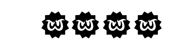 Burst Flower Regular  Скачать бесплатные шрифты