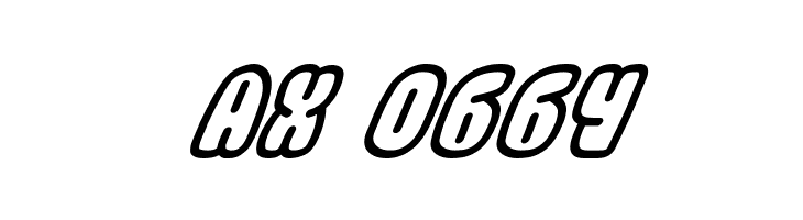 Bubblez Graffiti Italic  Скачать бесплатные шрифты