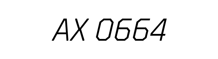 TT Octosquares Trl Cnd XLt It  Скачать бесплатные шрифты