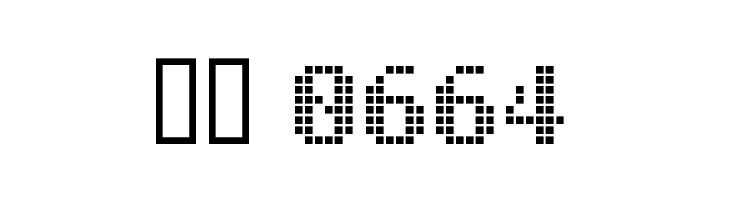 FreeDesign001Dotdot  Скачать бесплатные шрифты