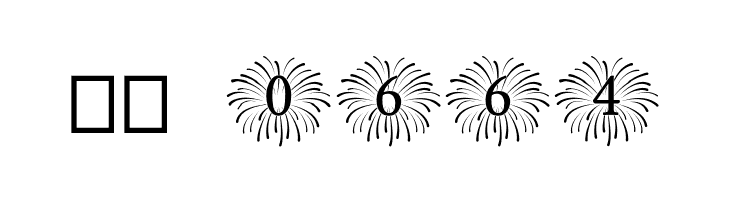 Fireworks_Mono  Скачать бесплатные шрифты