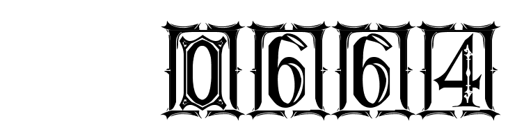 Gothic Kapital St  Скачать бесплатные шрифты