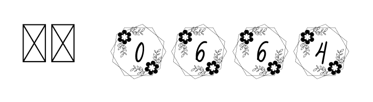 Wedding Flower  Скачать бесплатные шрифты