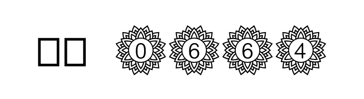 Mandala_Mono  Скачать бесплатные шрифты