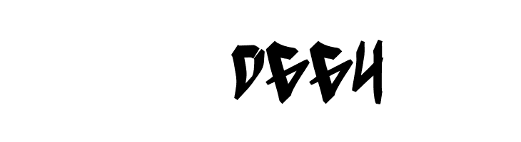 Death Festival Personal Regular  Скачать бесплатные шрифты