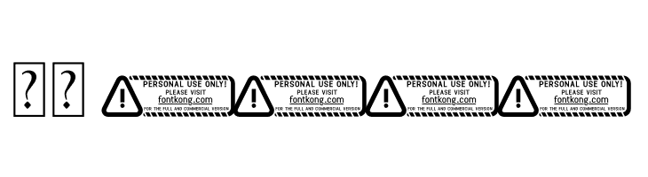 Bunny PERSONAL USE ONLY!  Скачать бесплатные шрифты