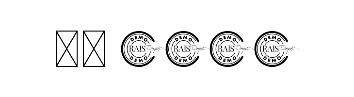 Kingdom Hero Demo Italic  Скачать бесплатные шрифты