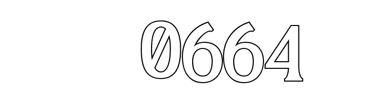 The Hoca Outline  Скачать бесплатные шрифты