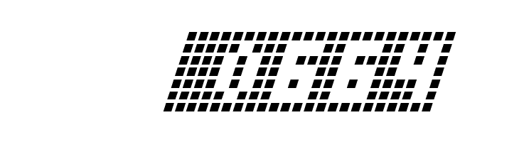 Y-Grid Italic  Скачать бесплатные шрифты