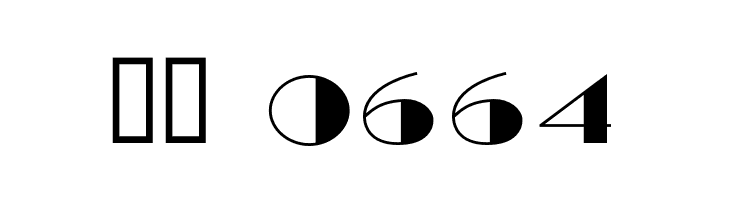 Kodaisoh Regular  Скачать бесплатные шрифты