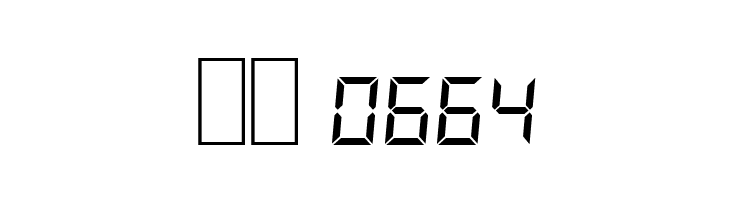 DS-Digital Italic  Скачать бесплатные шрифты