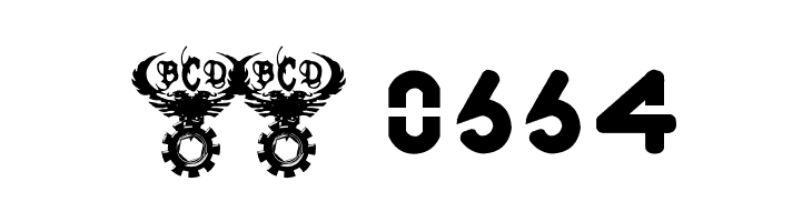 Tek Hed Regular  Скачать бесплатные шрифты