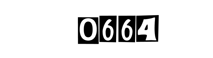 TheRansomNotes-Regular  Скачать бесплатные шрифты