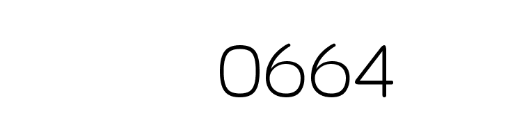 Baji Rounded Extra Light  Скачать бесплатные шрифты