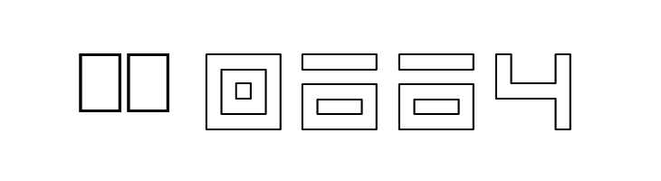 Atari 1  Скачать бесплатные шрифты