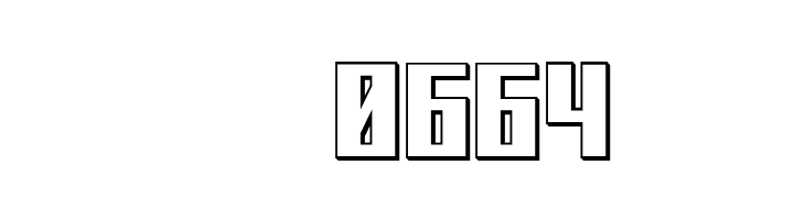 Capitol City 3D Straight  Скачать бесплатные шрифты