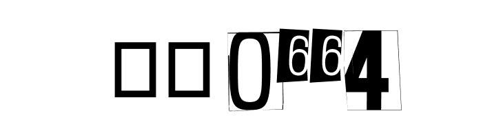 White Square Red Yes Black Eight  Скачать бесплатные шрифты