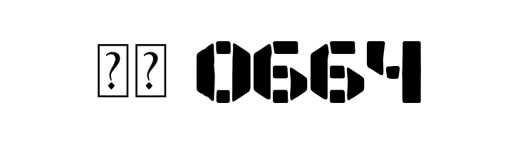 Stencil Paper  Скачать бесплатные шрифты