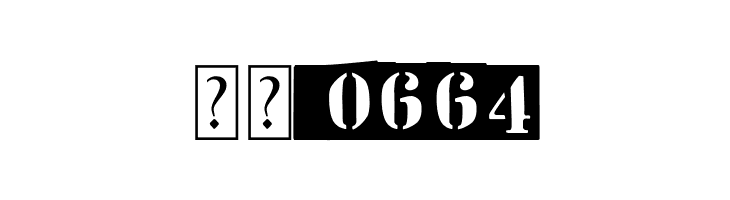 The Invert Stencil  Скачать бесплатные шрифты