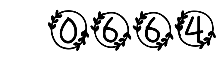 Bubble Heart Monogram  Скачать бесплатные шрифты